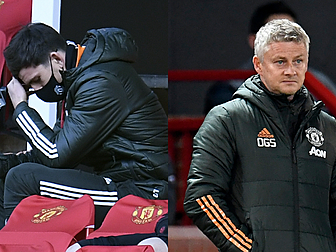 Ole Gunnar Solskjaer gives Har...
